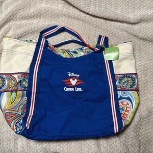 New Vera Bradley Cruise Line large Tote Bag rare